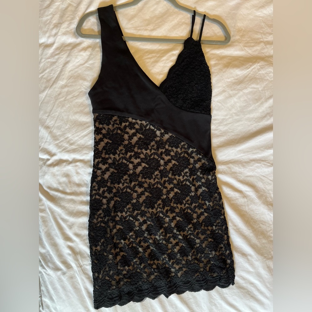 Free People mini lace dress